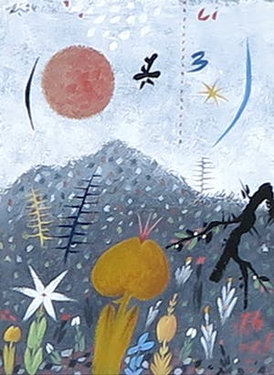 Leon Savelsberg - Gouache op papier, Zonder titel kopen? Bied vanaf 1!