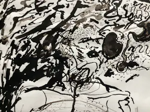 AcheterMathieu Knippenbergh - Oer - inkt tekening? Enchérissez de 50!