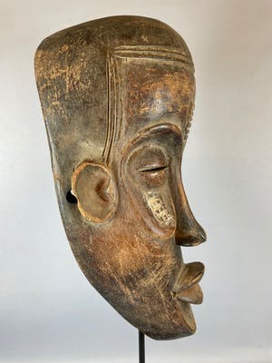 Ibibio - Tribal Used African Ibibio Mask - Nigeria. kopen? Bied vanaf 45!