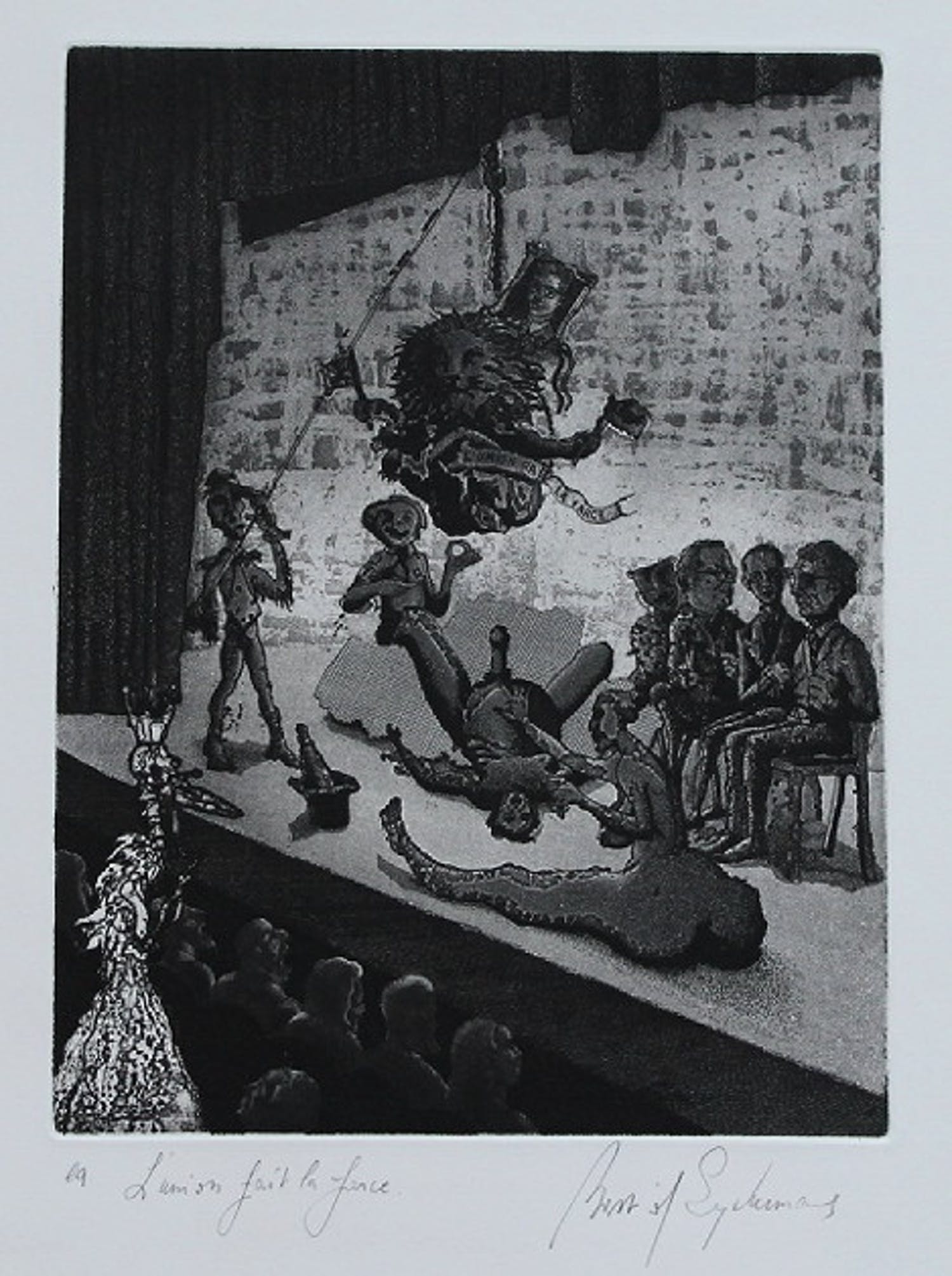 Bart’d Eyckermans（バルト・エイクマンス） 銅版画 Bart'd Eyckermans（バルト・エイクマンス） 銅版画