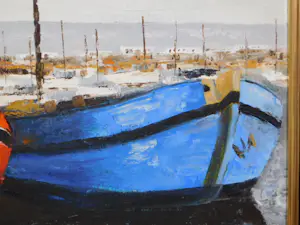 Cor Jacobi - Rood en blauwe boot kopen? Bied vanaf 40!