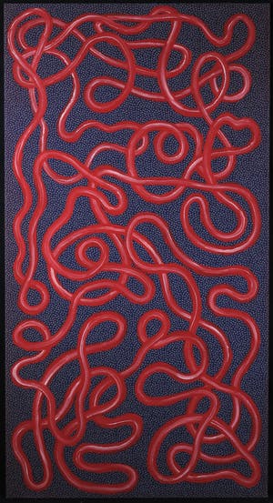 Hans van Gestel - Acryl op textiel, Zonder titel (Groot) kopen? Bied vanaf 100!