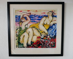 Buy Willem Janssen - twee dames op het strand? Bid from 100!