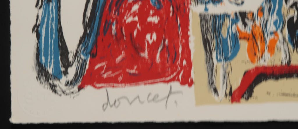 Jacques Doucet - Jacques Doucet: Litho, Traces du quotidien II kopen? Bied vanaf 35!