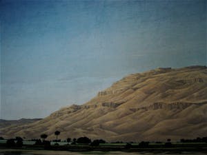 Franz Deckwitz - GROOT ! Olieverf "USA Palm Springs San Jacinto Mountains" gesigneerd kopen? Bied vanaf 10!