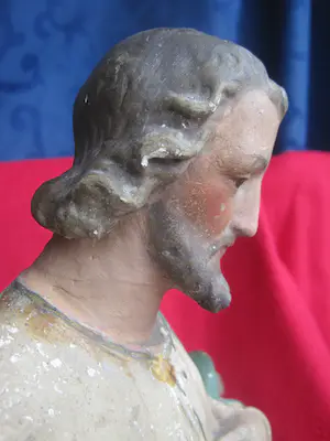 Heiligenbeeld - Jozef van Nazareth, pleegvader en timmerman. kopen? Bied vanaf 45!