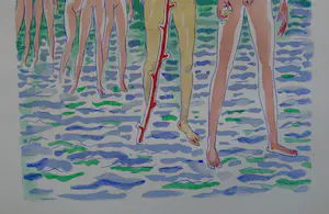 Kees van Dongen - Gravure ,1001 nacht: 'Les filles qui marchent sur la mer' kopen? Bied vanaf 1!