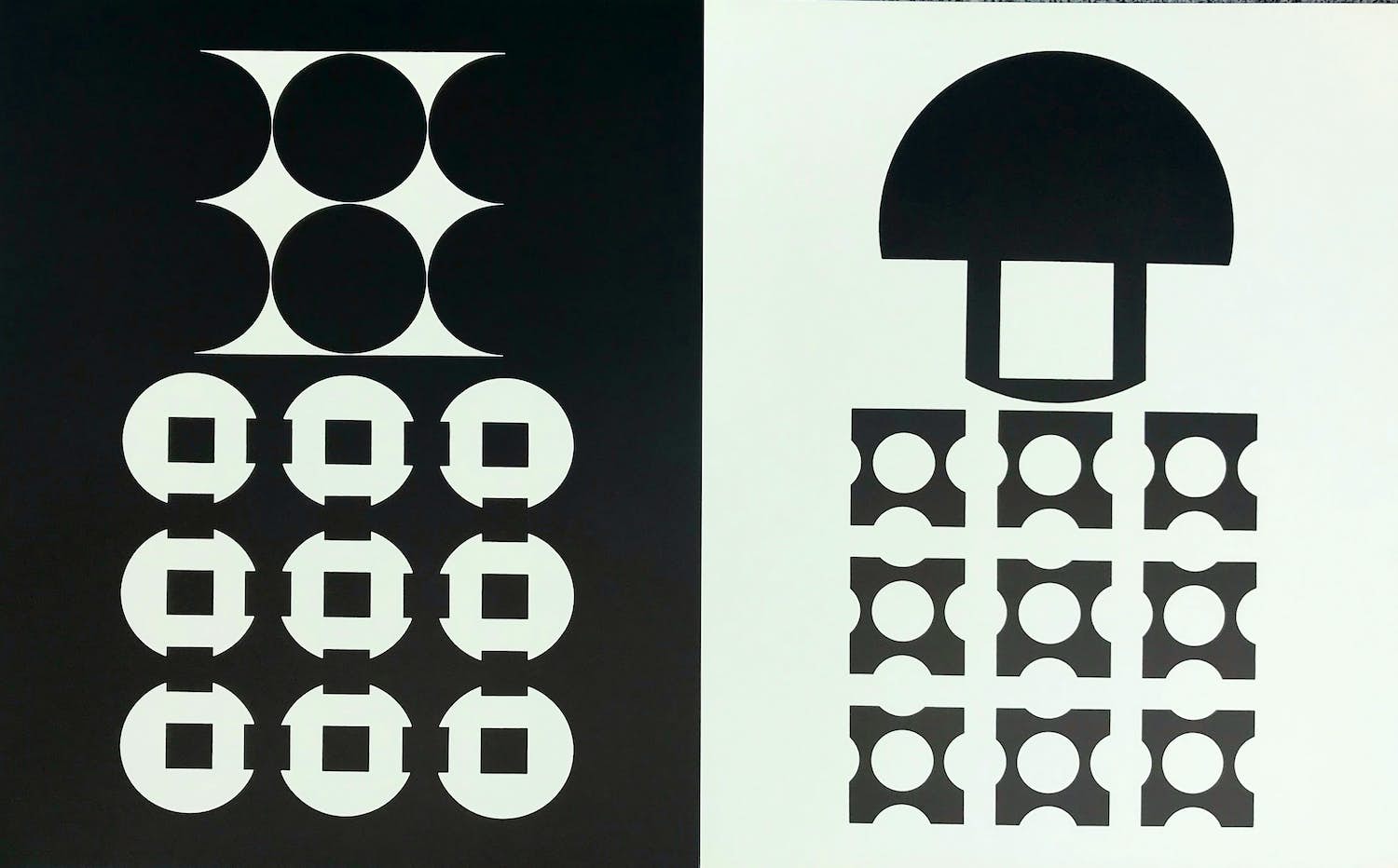 Victor Vasarely - 2 prachtige offset lithos - CANOPUS en MIMAS - 1973 - Editions du Griffon kopen? Bied vanaf 1!