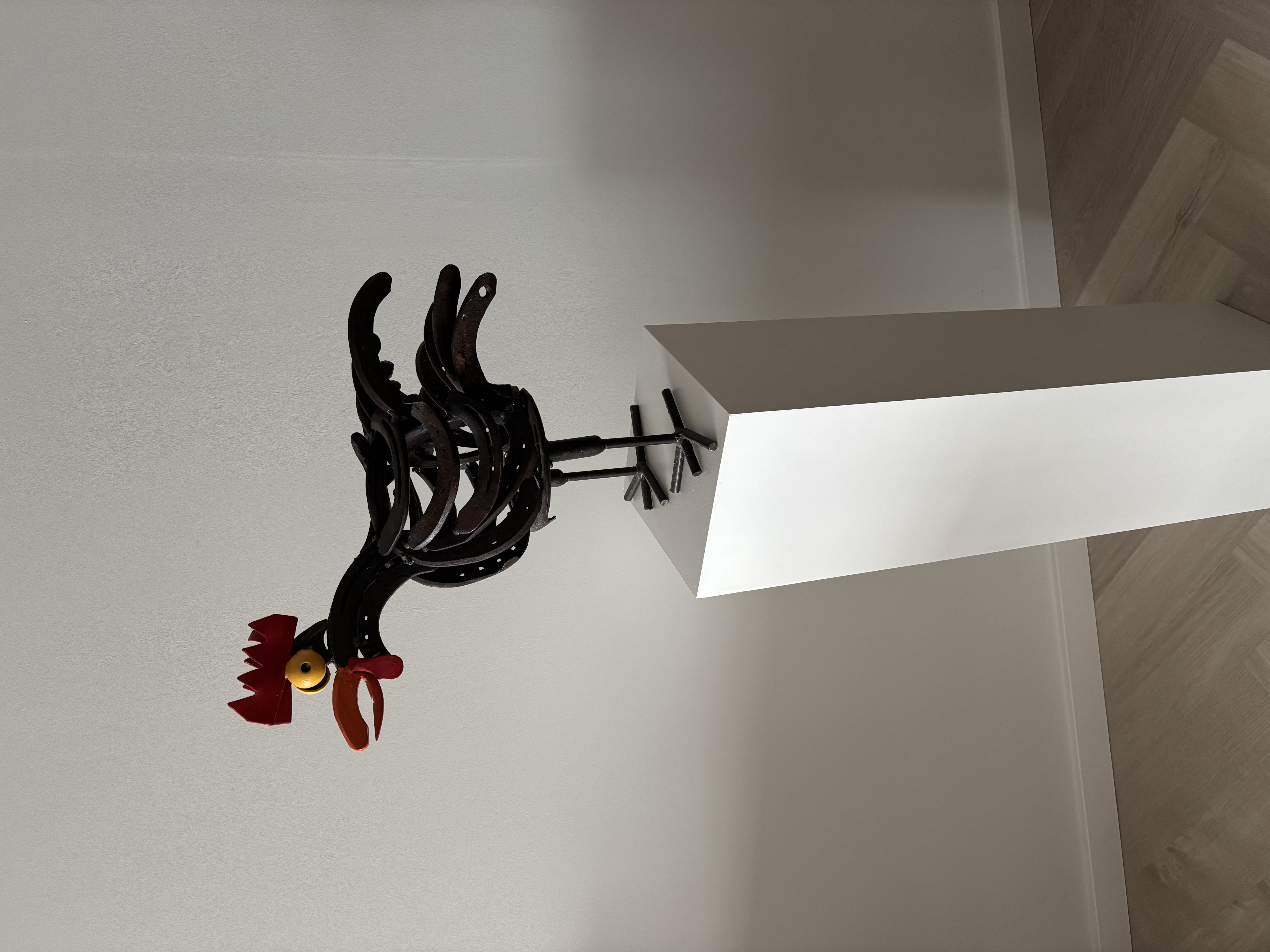 Buy Jörg Ridderbusch - Kunstobject Vrolijke haan? Bid from 100!