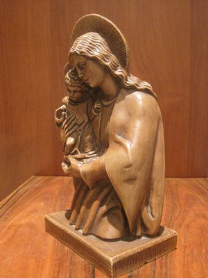 Heiligenbeeld - Moeder Maria met kind Jezus. kopen? Bied vanaf 22!