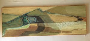 Jan van Straelen - "Blauwe Landschappen" - Pendant op doek, Ingelijst kopen? Bied vanaf 180!