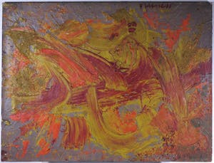 Alfonso Frasnedi - Olieverf op doek, Abstracte Compositie kopen? Bied vanaf 100!