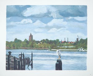 Valentin Bakardjiev - Zeefdruk, Dalem kopen? Bied vanaf 1!