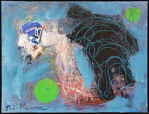 Guillaume Lo-A-Njoe - Olieverf op doek - Ingelijst kopen? Bied vanaf 430!