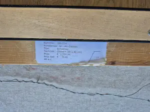 Jan van Diemen - acryl op doek - schaatser - gesigneerd r.b. kopen? Bied vanaf 425!