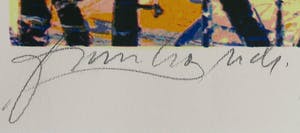 Frank Gude - Zeefdruk, Jumping kopen? Bied vanaf 1!