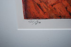 Marcel Schellekens - grote kleurets, Atelier, oplage 70 ex. kopen? Bied vanaf 110!