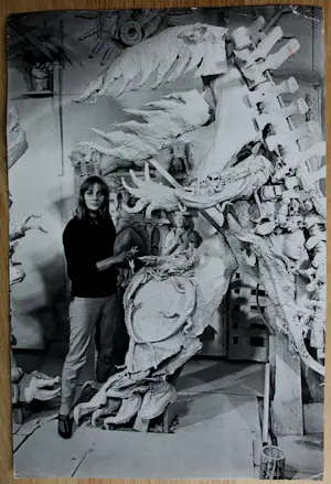 Eddy Posthuma de Boer - Gelatine silverprint: Nicky de Saint Phalle kopen? Bied vanaf 50!
