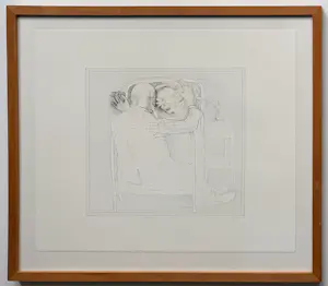 Co Westerik - handgesigneerde litho | 'Dokter met patiënt in ziekenhuis' | 1987 (INGELIJST) kaufen? Bieten Sie von 250!