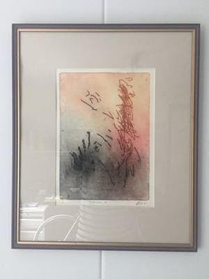 Ad Arma - "Eilanden 2" - Ets, Ingelijst, Oplage van slechts 5 stuks kopen? Bied vanaf 120!