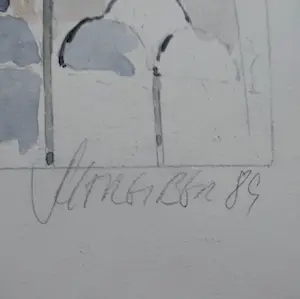 Michael Schreiber - Sevilla, Aquarell kopen? Bied vanaf 210!