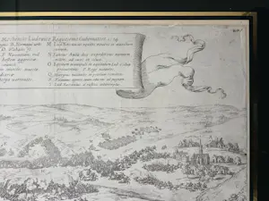 Johann Wilhelm Baur - Slag Mookerheide. kopen? Bied vanaf 39!