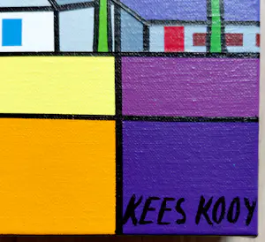 Kees Kooy - Summer Sailing, acrylverf op doek kopen? Bied vanaf 225!
