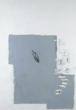 Marten Hendriks - Gemengde techniek op papier, Zonder titel - Ingelijst (Groot) kopen? Bied vanaf 100!