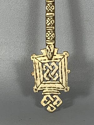 Dogon - Ethiopisch priest Silver handcross - Ethiopia kopen? Bied vanaf 65!