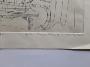 Henny Bal - Ets, Titel, Open plek in het bos. kopen? Bied vanaf 35!