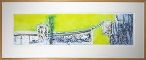Olivier Beijn - Kleurenets, Zonder titel A - Ingelijst (Groot) kopen? Bied vanaf 60!