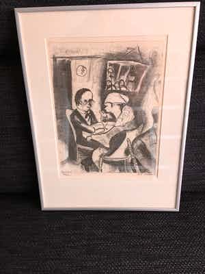 Carel Willink - Schitterende litho 'Berlin 20' verkocht voor € 305!