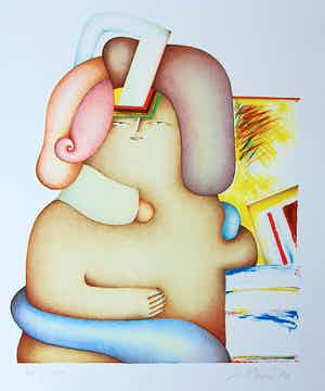 Jorg Reme - gesigneerd - prent 190 - 1979 verkocht voor € 35!