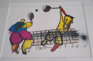 Herman Brood - Tennis kopen? Bied vanaf 250!