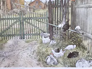 Carl Larsson - Bijzondere verzamelmap met 11 drukken van aquarellen kopen? Bied vanaf 25!