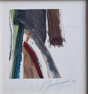 Jan Radersma - Gemengde techniek op papier - Ingelijst. kopen? Bied vanaf 40!