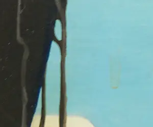 Jenny van Herwijnen - Olieverf op doek, Zwarte Madonna - Ingelijst kopen? Bied vanaf 1!