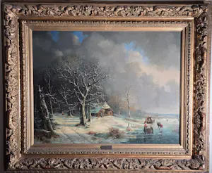 Willem de Klerk - Ijsgezicht - GROOT kopen? Bied vanaf 950!