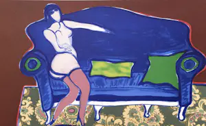 Corneille - litho ‘Le Divan Bleu’ - 1979 kopen? Bied vanaf 285!