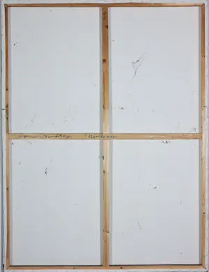 Janus Nuiten - Olieverf op doek, Tweeluik landschap - Ingelijst kopen? Bied vanaf 100!