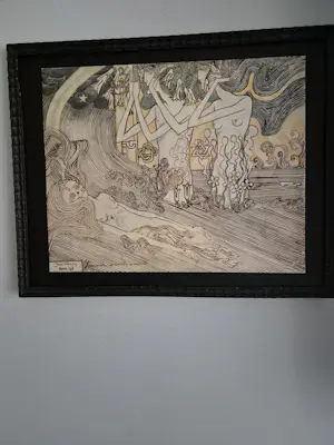 Jan Toorop - Twee vrouwen Treurend bij dode Non kopen? Bied vanaf 40!