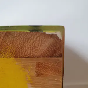 Christian van Hedel - Art Block L geel groen epoxy kopen? Bied vanaf 25!