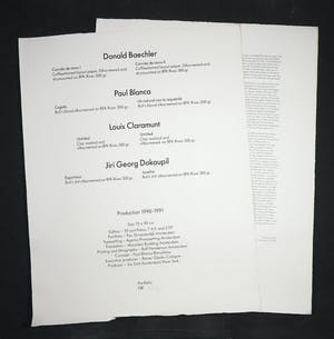 Paul Blanca - e.a., Portfolio met 8 zeefdrukken, Todo lo que un hombre debe saber sobre (...) kopen? Bied vanaf 1!