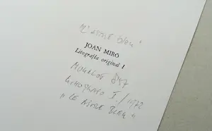 Joan Miro - 'L` Astre bleu " - 'Litografo Volume I' Spaanse uitgave uit 1972 Mourlot 857 kopen? Bied vanaf 139!