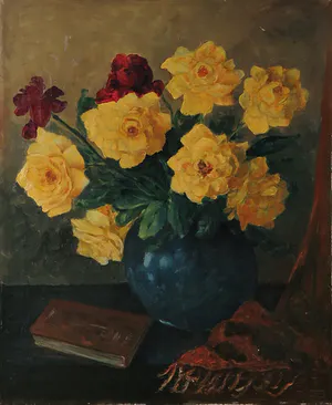 Niet of onleesbaar gesigneerd - Olieverf op doek, Zonder titel kopen? Bied vanaf 1!