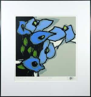 Fon Klement - Boardsnede, À côte de Samois - Ingelijst verkocht voor € 100!