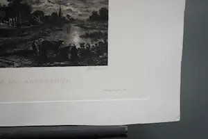 Willem Steelink (jr.) - 'Landschap bij maneschijn' kopen? Bied vanaf 15!