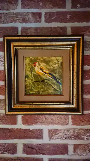 Alfons Van Meirvenne - Zangvogel op tak. verkauft für € 200!