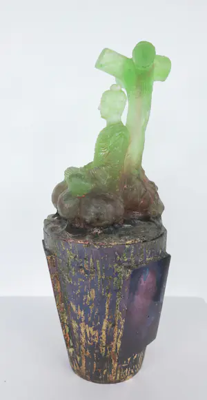 Richard Price - Sculptuur van glas (unicum), In Harmony / Buddha Jar kopen? Bied vanaf 300!