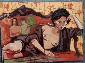 Nico Vrielink - Zeefdruk: Confrontatie met Gauguin verkocht voor € 99!